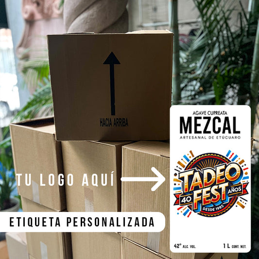 Cupreata Original de Etúcuaro Presentación Etiqueta Personalizada